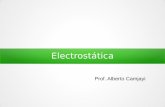 Cátedra ÚNICA de Física (Coord. Jorge Sztrajman) - Prof. Alberto …wp.fisicacbc.org/drago681/wp-content/uploads/sites/3/... · 2020. 8. 10. · Campo eléctrico Líneas de campo