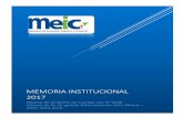 Memoria Institucional del MEIC 2017 · 2018. 11. 27. · Memoria Institucional 2017 Informe de Rendición de Cuentas Ley N° 9398 ... 3.2.1.6 Reglamentación Técnica ... 3.5.5.9