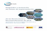 Diagnóstico y Evaluación del Estado de Implementación · Español de la UICN al proceso de mociones, iniciado en 2007 tras la profesionalización ... que se han llevado a cabo
