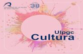 1. ULPGC CULTURA Y CREATIVIDAD1. ULPGC CULTURA Y CREATIVIDAD La creatividad, el desarrollo personal y profesional, así como la transmisión de la cultura son competencias demandadas
