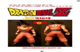 Dbz 23cm Goku papercraft w lines - Manualidades a Raudales · 2018. 2. 27. · Use ears and front bangs to attach hair to head. If the model has difficulty standing add some weight