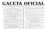 Gaceta Oficial Nº 41.335 del 05 de Febrero de 2018 - GHMGACETA OFICIAL DE LA REPÚBLICA B OLI VARI ANA DE VENEZUELA AÑO CXLV - MES IV Caracas, lunes 5 de febrero de 2018 Número