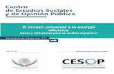 El acceso universal a la energía eléctrica....Español de Estudios Estratégicos, “Energía y Geoestrategia 2015”, Ministerio de Defensa, España, 2015. 2 Los Objetivos del Milenio