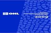 2009 del Grupo OHL - UAB Barcelona · 2015. 11. 2. · Indicadores clave de sostenibilidad 2009 del Grupo OHL INDICADORES CLAVE DE LA GESTIÓN ECONÓMICA Millones de euros 2009 %