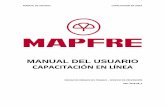 MANUAL DEL USUARIO CAPACITACIÓN EN LÍNEAprevencionsctr.com/docs/manual_de_usuario_capacitacion... · 2020. 1. 15. · MANUAL DE USUARIO CAPACITACIÓN EN LÍNEA 1/9 El presente manual