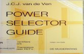 i' POWER SELECTOR GUIDEnvhrbiblio.nl/biblio/boek/Ven - Power selector guide.pdftabook with an alphabetical list, is that you cannot select a device on its elec- trical propertjes (such