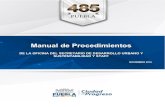 Manual de Procedimientos - Puebla...Para tal efecto, se ha elaborado el presente Manual de Procedimientos de la Oficina del Secretario de Desarrollo Urbano y Sustentabilidad y Staff