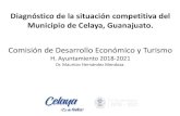 Presentación de PowerPoint - Celaya · 2019. 5. 20. · Atlas de complejidad económica de Celaya (2016) II. Infraestructura física y conectividad - 27 unidades médicas públicas