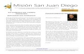 Misión San Juan Diego · 2019. 10. 18. · Misión San Juan Diego 21 de julio 2019 Boletín No. 1147 NUESTRA MISION La Parroquia Personal de Misión San Juan Diego, tiene como misión