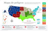 Mapa de peligros - American Red Cross...Marca las ubicaciones en este mapa. Actividad 1 La Ciencia de la seguridad • Maestro reproducible Tormenta tropical IANAS ORTE AM PERTO RICO