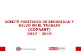 COMITÉ PARITARIO DE SEGURIDAD Y SALUD EN EL ......PLAN DE ACCIÓN COMITÉ PARITARIO DE SEGURIDAD Y SALUD EN EL TRABAJO (COPASST) VIGENCIA 2019