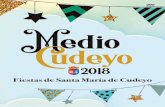 Medio Cudeo · 2018. 8. 2. · huasteca, pasando por los boleros ranche-ros como, si nos dejan y los mejores corridos como Jalisco, Adelita, rancho grande y mu-chas más canciones