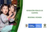 RENDICIÓN PÚBLICA DE CUENTAS REGIONAL VICHADAPUERTO CARREÑO-VICHADA CDI Lajas ASOCIACION DE PADRES DE FAMILIA DEL HOGAR INFANTIL MIS TRAVESURAS 106 2 492,323,335 PUERTO CARREÑO-VICHADA