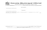 Gaceta Municipal Oficial - García, Nuevo Leóngarcia.gob.mx/wp-content/uploads/2020/07/Gaceta...Gaceta Municipal Oficial Gobierno Municipal de García, Nuevo León Tomo I, Número
