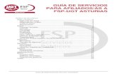 Índice de Servicios · 2015. 12. 29. · Descuentos para afiliados /as FSP-UGT Asturias Plaza Álvarez Acebal 12 . Avilés. 985 56 76 99 . GUÍA DE SERVICIOS DE FSP-UGT ASTURIAS.