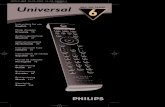 RU760.qxd 04-06-2004 16:59 Pagina 1 Universal SBC RU 760 ......VCRDVDSAT AMP CD LEARN SELECT GUIDE TITLE AUDIO CHAPTER SUBTITLE TV VCR SOURCE DVD AUX TUNER UNIVERSAL SBC RU 760 CD
