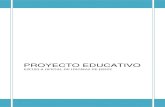PROYECTO EDUCATIVO - Escuela Oficial de Idiomas de Jerezresponsable de coeducación elaborará un plan anual de actuación de acuerdo con los objetivos señalados en el plan de igualdad.