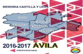 MEMORIA ACTIVIDADES Ávila · 2020. 7. 29. · 08 MEMORIA ACTIVIDADES Ávila 1. ACTIVIDADES DE FORMACIÓN Durante la Temporada 2016/2017 la delegación de salvamento y socorrismo