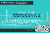 MAESTRÍA EN PROCESOS Y PRODUCTOS · 2020. 10. 20. · Implementar herramientas y programas para el diseño óptimo de procesos y productos químicos, que les permitan a las empresas