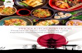 FOLLETO ASIATICOS 2018 - Prodesco...“Productos de Japón, China, Tailandia, Corea... importados expresamente para tu cocina” SALSA DE SOJA BIB 22l SALSA DE SOJA 1 litros 6 litros