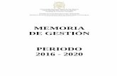 New MEMORIA DE GESTIÓN PERIODO 2016 - 2020investigacion.contabilidad.unmsm.edu.pe/archivospdf/... · 2020. 11. 27. · y una dimensión esencial para el desarrollo universitario,