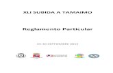 Reglamento provisional 2015 CORREGIDO · 23-09-2015 20:00H Publicación de la lista Oficial de Inscritos. Esc. Barliamotorsport ... Deportivo del Campeonato de España de Montaña