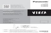 Manual de usuario - B&H PhotoGracias por su decisión de comprar este producto marca Panasonic. Lea estas instrucciones antes de utilizar su televisor y guárdelas para consultarlas