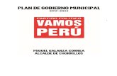 PLAN DE GOBIERNO DEL DISTRITO DE · 2018. 6. 19. · 1. Estabilidad macroeconómica del Perú. 2. Auge de la gastronomía peruana a nivel local, nacional y mundial. 3. Incremento