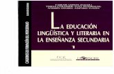 o A ~DUCACION .. llNGUl~TICA Y lll~RARIA ~Ndiposit.ub.edu/dspace/bitstream/2445/174482/1/Educación Lingüística_Lomas.pdfcapÍtulo ii. los objetivos de la educaciÓn lingÜÍs tica