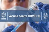 11 de Vacuna contra COVID-19 - Gabinete de Comunicación … · 2021. 1. 14. · El plan de vacunación contra el COVID-19 ha establecido que la distribución y aplicación de la