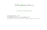 Capítulo 11 Imágenes y gráficos - LibreOffice...dibujos de líneas, use un programa de dibujo vectorial. No es necesario comprar programas caros. Para muchos gráficos, LibreOffice