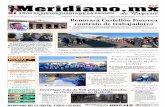 Meridiano.mx edición impresa - Al detectar casos de nueva … · 2020. 12. 27. · viernes pidieron la colaboración de los habitantes de la ciudad para encontrar a los responsables