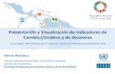 Presentación y Visualización de Indicadores de Cambio ... · Presentación y Visualización de Indicadores de Cambio Climático y de Desastres ... correspondientes a la serie Leyenda