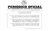 CONTENIDO - Guerreroperiodicooficial.guerrero.gob.mx/wp-content/...emitió el Acuerdo 029/SE/20-02-2015, relativo a la aprobación ... la ley establecerá las normas a que se sujetarán