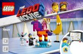 70824...Külön vásárlás isszükséges 在游戏里解锁模型 需分开购买 THE LEGO MOVIE 2 © & The LEGO Group, DC Comics, WBEI. (s19) PROVISIONAL LEGO.com/games CK3GR7