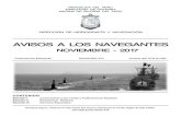 DIRECCIÓN DE HIDROGRAFÍA Y NAVEGACIÓN · Derrotero de la Costa del Perú Zona Norte FUENTE: Dirección de Hidrografía y Navegación 083-17 PERÚ – NUEVA EDICIÓN DE PUBLICACIÓN