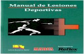 Manual de Lesiones Deportivas · 2018. 8. 30. · Juana Calvo Manzano Experta en Medicina deportiva de la E.F. y elDeporte ... Esguince de tobillo 48 Tobillo inestable. Esguince de
