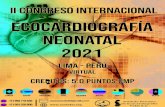 ECOCARDIOGRAFÍA NEONATAL · 2021. 3. 29. · Adaptaciones estructurales y hemodinámicas del recién nacido. Dra. Cristina Osio (Argentina). Ecocardiografía del enfoque secuencial