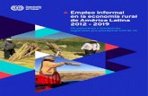 Empleo informal en la economía rural de América Latina 2012 - 2019 · 2021. 5. 27. · Gráfico I.6. América Latina (15 países). Ocupados según situación en el empleo, tasa