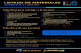 LISTADO DE MATERIALES KINDER II 2020-2021lookatme.edu.do/wp-content/uploads/2020/07/KII.pdf · 2020. 7. 23. · LISTADO DE MATERIALES KINDER II Materiales para entregar a la maestra