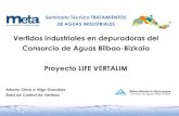 Vertidos industriales en depuradoras del Consorcio de Aguas ...Vertidos industriales en depuradoras del Consorcio de Aguas Bilbao-Bizkaia TASA DE SANEAMIENTO= B + R B = tasa/volume