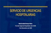 SERVICIO DE URGENCIAS HOSPITALARIAS...SERVICIO DE URGENCIAS HOSPITALARIAS María Isabel Arroyo Masa F.E.A de Urgencia Hospitalaria del CHUB 3 de Noviembre de 2020 Aprueban Ley de Urgencias