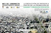 Presentación de PowerPoint · 2018. 9. 2. · Tipos de resiliencia urbana. Condiciones de una ciudad resiliente . Indicadores de resiliencia urbana y sostenibilidad. Una propuesta