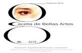 aceta de Bellas Artes · 2019. 2. 1. · Teatro Escuela de Arte, T.E.A., donde se encargó de los decorados y los figurines. Exiliada tras el estallido de la Guerra Civil, en septiembre