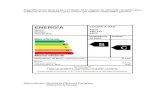 Especificaciones técnicas para el diseño de la etiqueta de ... · Especificaciones técnicas para el diseño de la etiqueta de eficiencia energética para artefactos de uso doméstico