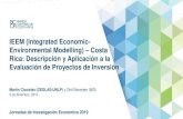 Presentación de PowerPoint - BCCR · 2020. 4. 14. · IEEM (Integrated Economic-Environmental Modelling) –Costa Rica: Descripción y Aplicación a la Evaluación de Proyectos de