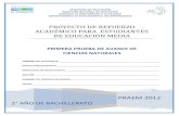 PROYECTO DE REFUERZO ACADÉMICO PARA ESTUDIANTES DE …s00d81c33f4e9a78a.jimcontent.com/download/version... · 2013. 5. 12. · PROYECTO DE REFUERZO ACADÉMICO PARA ESTUDIANTES DE