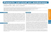 Pesario cervical en embarazo · 2021. 3. 25. · AVFT Archivos Venezolanos de Farmacología y Terapéutica Volumen 37, número 1, 2018 57 Pesario cervical en embarazo con cérvix