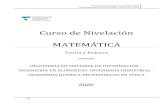 Curso de Nivelación-MATEMATICA - UNCAus · 2020. 2. 20. · El conjunto de los números enteros es cerrado con respecto a las operaciones adición, multiplicación y sustracción.