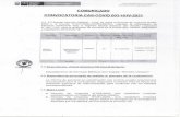 COMUNICADO CONVOCATORIA CAS-COVID 003-HHV-2021€¦ · al postulante para la contratación respectiva enviando lista de Aptos a la Dirección Ejecutiva de Administración para continuar